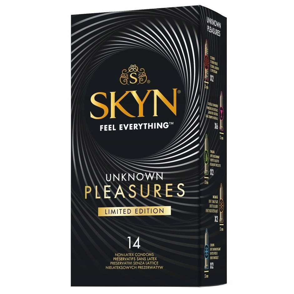 

Prezerwatywy Skyn Unknown Pleasures Intense 14 szt