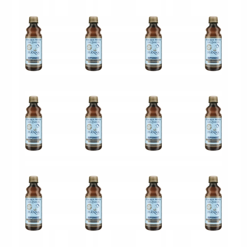 Hanna Polskie Wody Lecznicze – Minerální Léčivá Voda Zdravá 330 ml X12