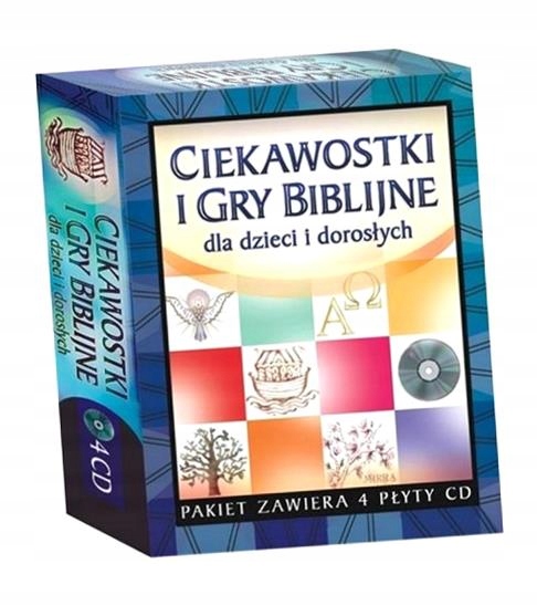 CIEKAWOSTKI I GRY BIBLIJNE DLA DZIECI.. (4 CD) PRACA ZBIOROWA
