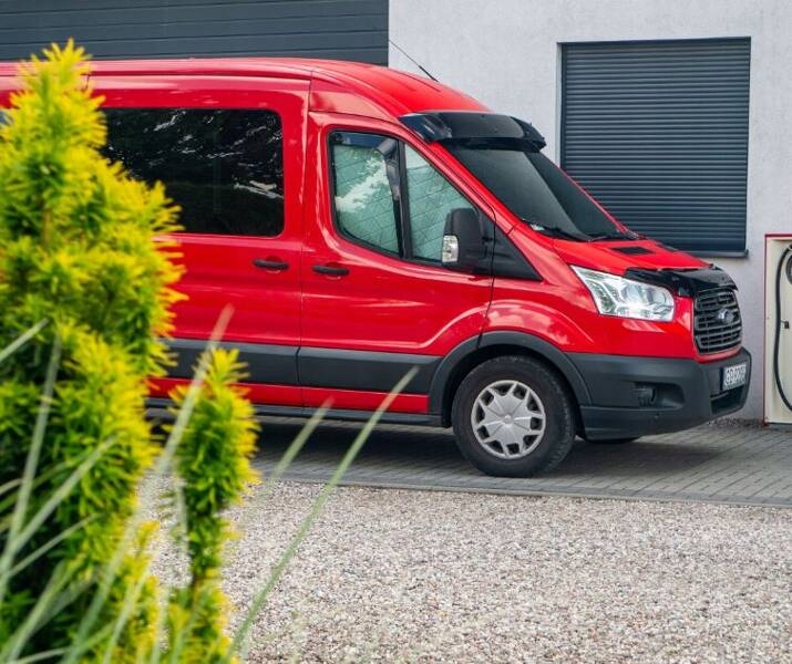 Osłona przeciwsłoneczna owiewka FORD TRANSIT 2014- Rodzaj osłony przeciwsłoneczne