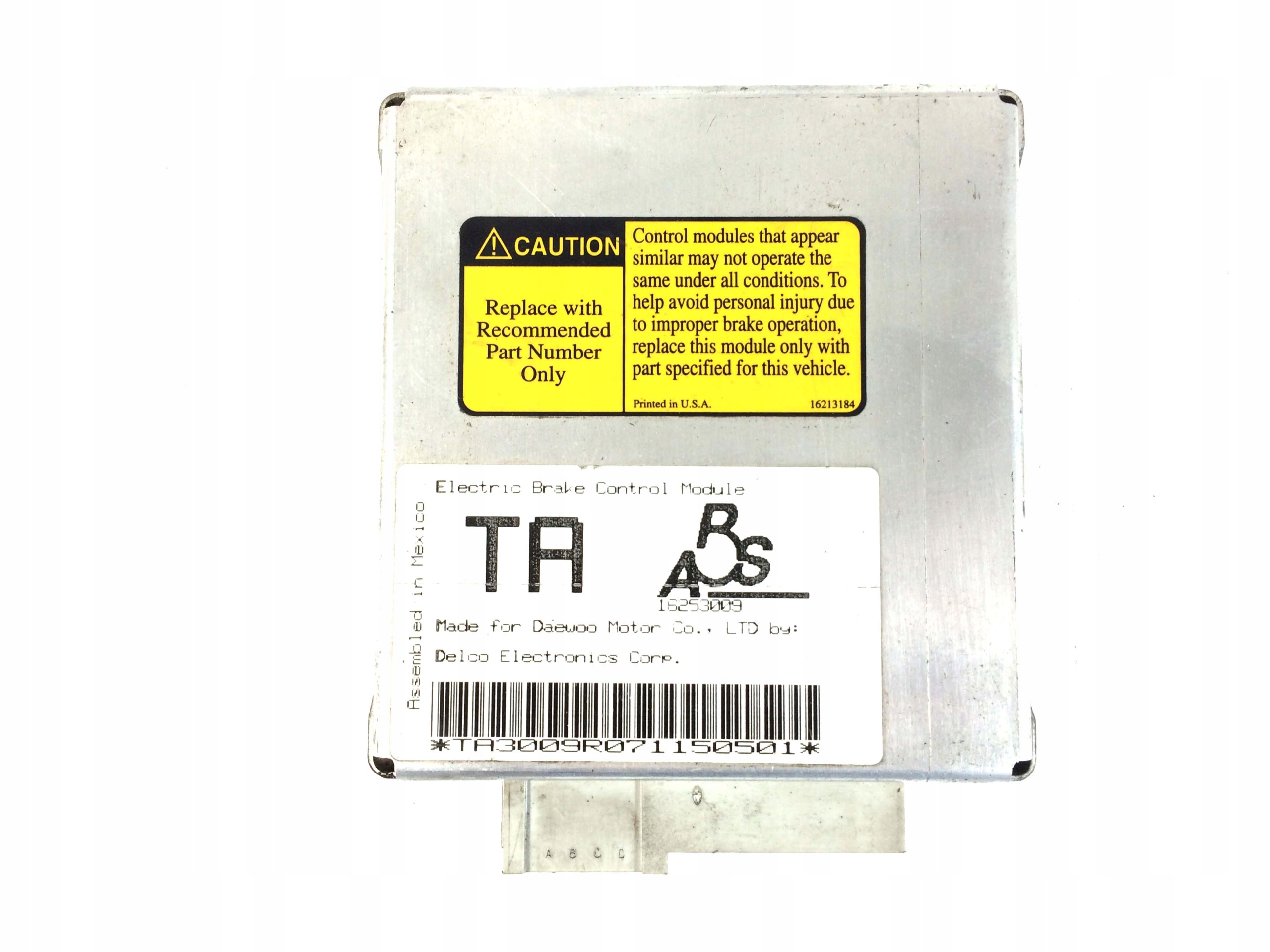 Module DAEWOO LANOS (KLAT) 1.6 16V 16253009 DELCO