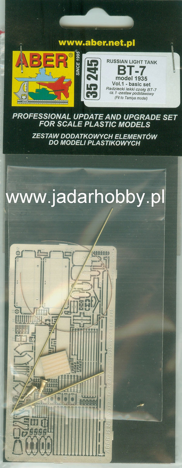 Aber 35245 1/35 BT-7 model 1935 Vol.1- základní sada (Tamiya)