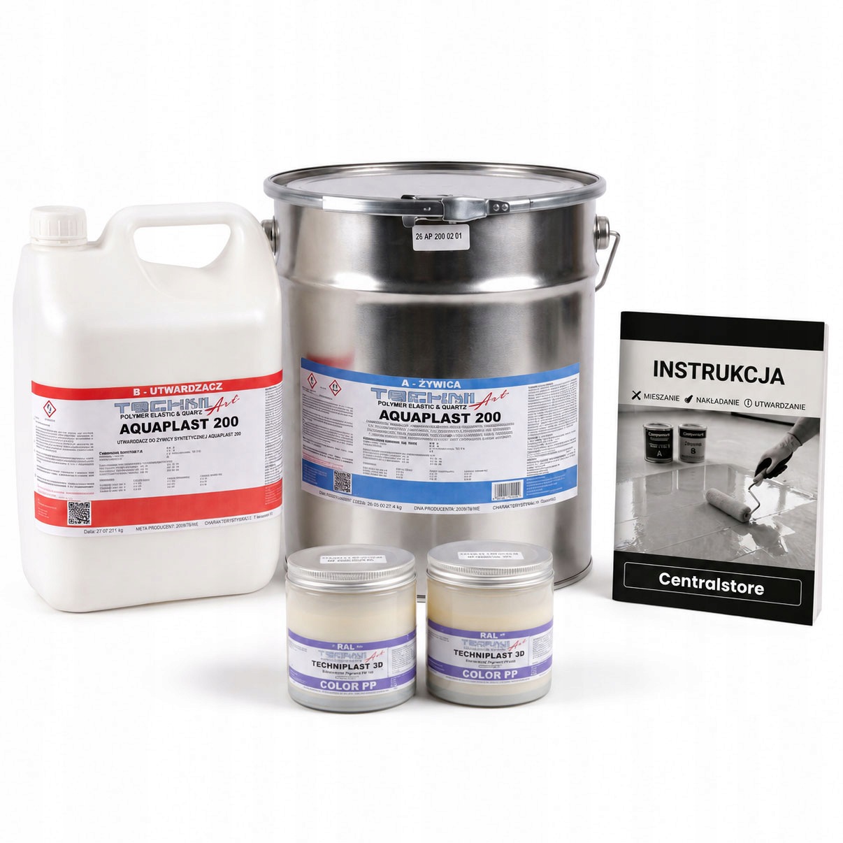 Epoxidová pryskyřice na beton Ral 1015 béžová 12 kg
