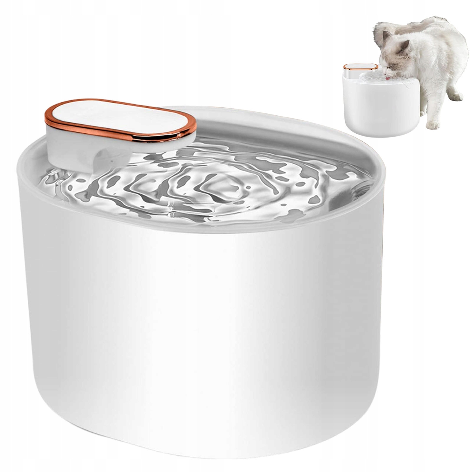 Levně Fontána Napáječka Pro Kočky A Zvířata Automatický Dávkovač Vody 3 L