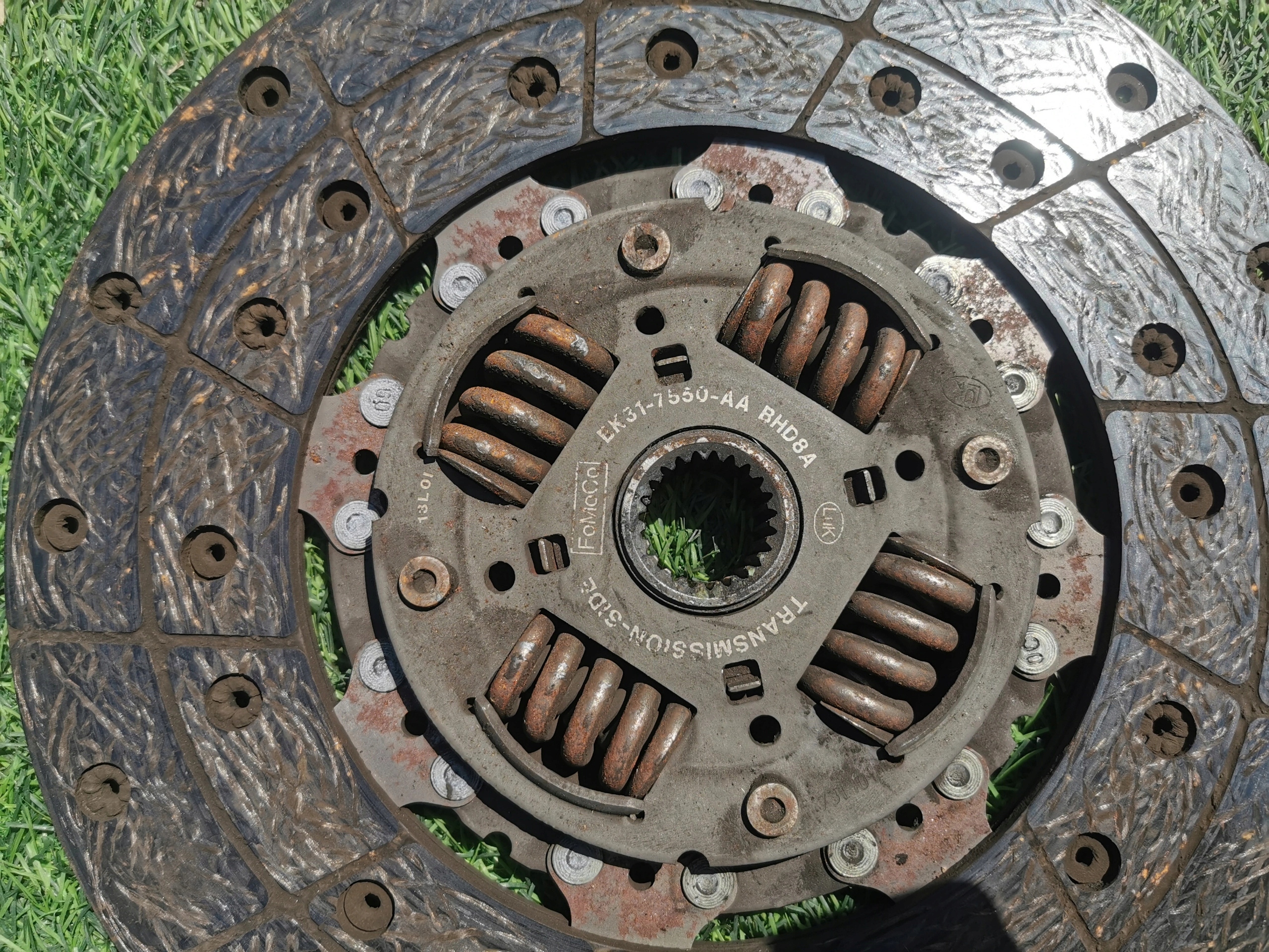 FORD TRANSIT MK8 2.2 clutch KOMPLET wheel flywheel BK31-7550-AA