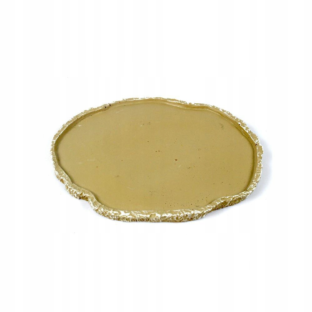 

Miseczka miska płaska na pokarm dla gadów żółwia