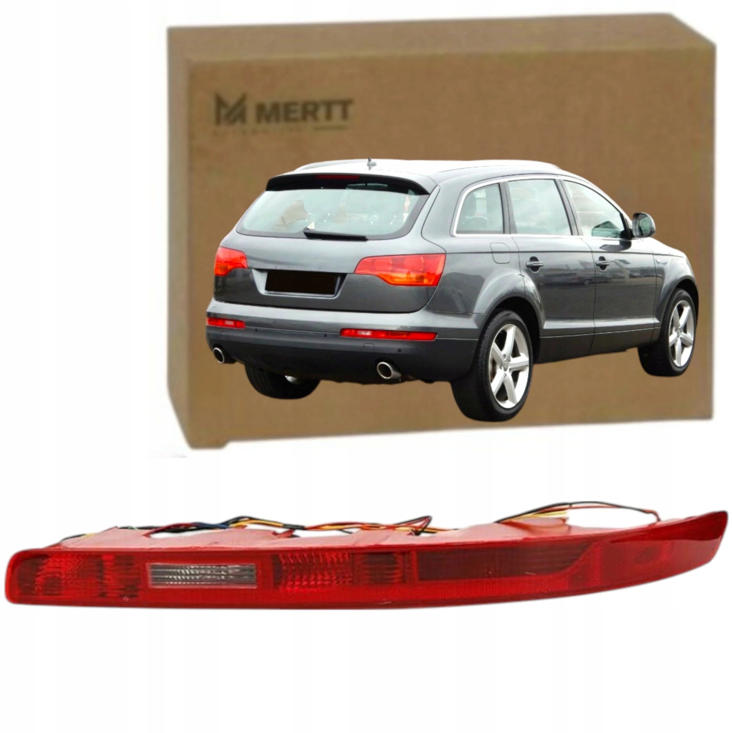 Audi Q7 4L 2005-2015 Zadní Světlo Pravé Zadního Nárazníku Protimlhové