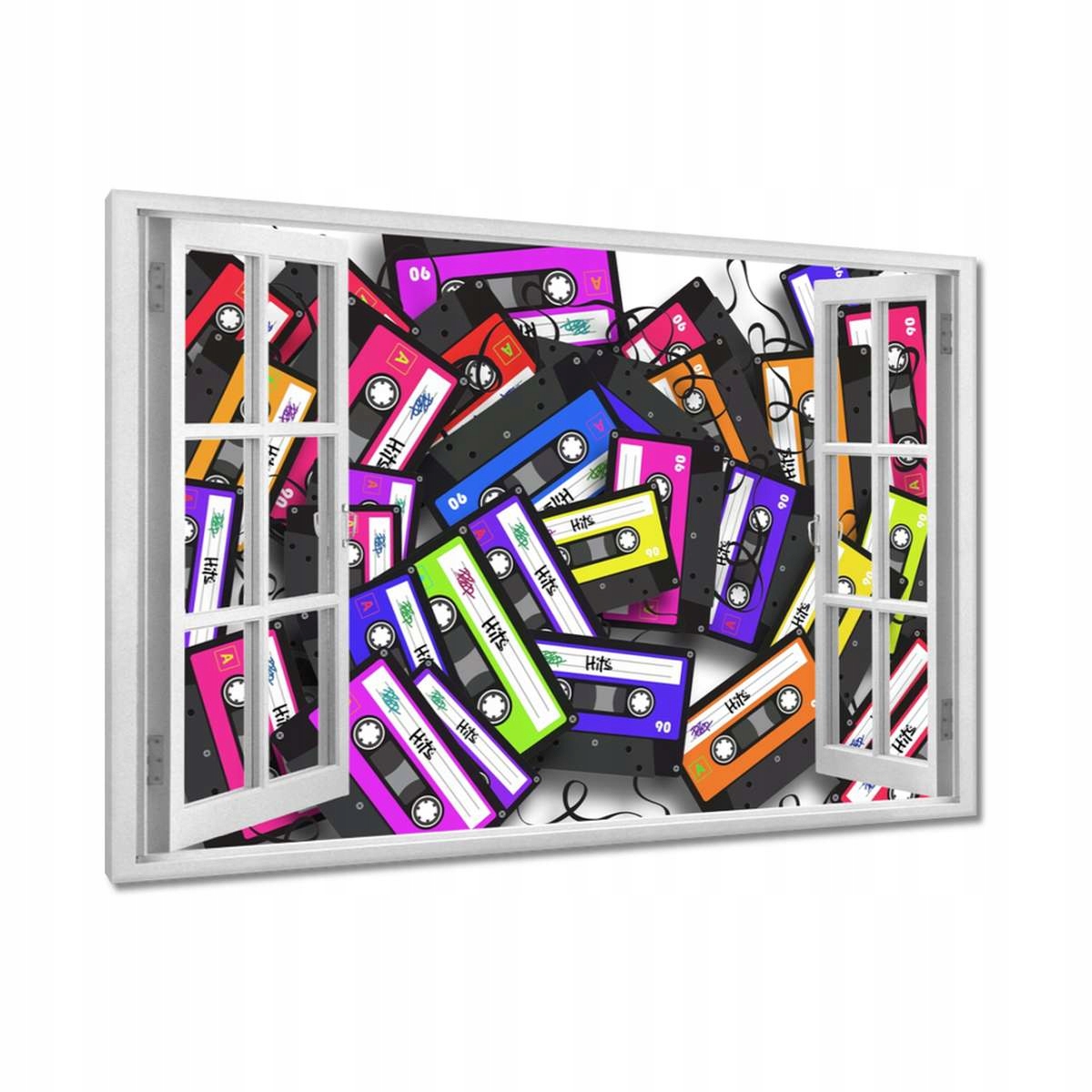 Obrazy 120x80 Magnetofonové kazety