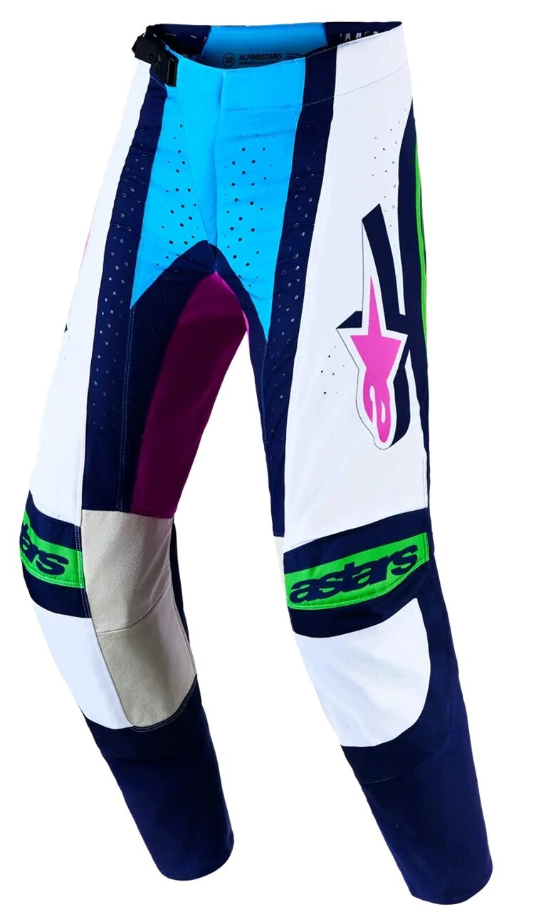 Nohavice Alpinestars Techstar Maven Blue/Pink 32
