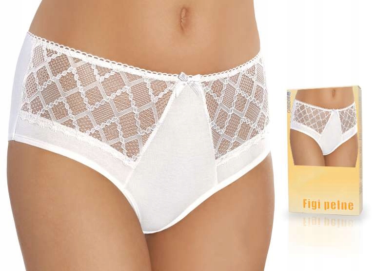 

Figi pełne Gabidar 77 Bawełna , Białe , L