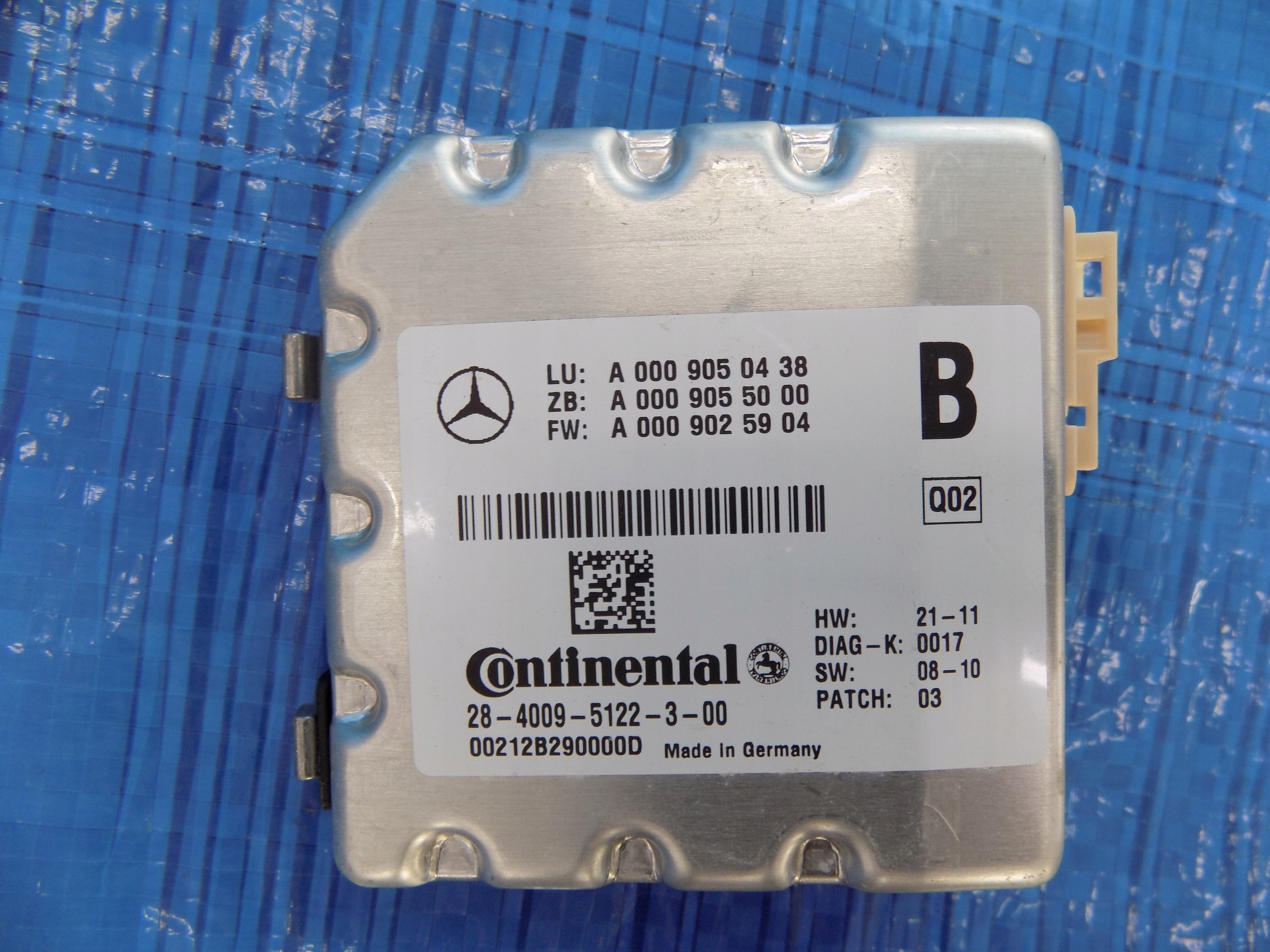KAMERA module windows MERCEDES W246 B KLASA 1,8CDI