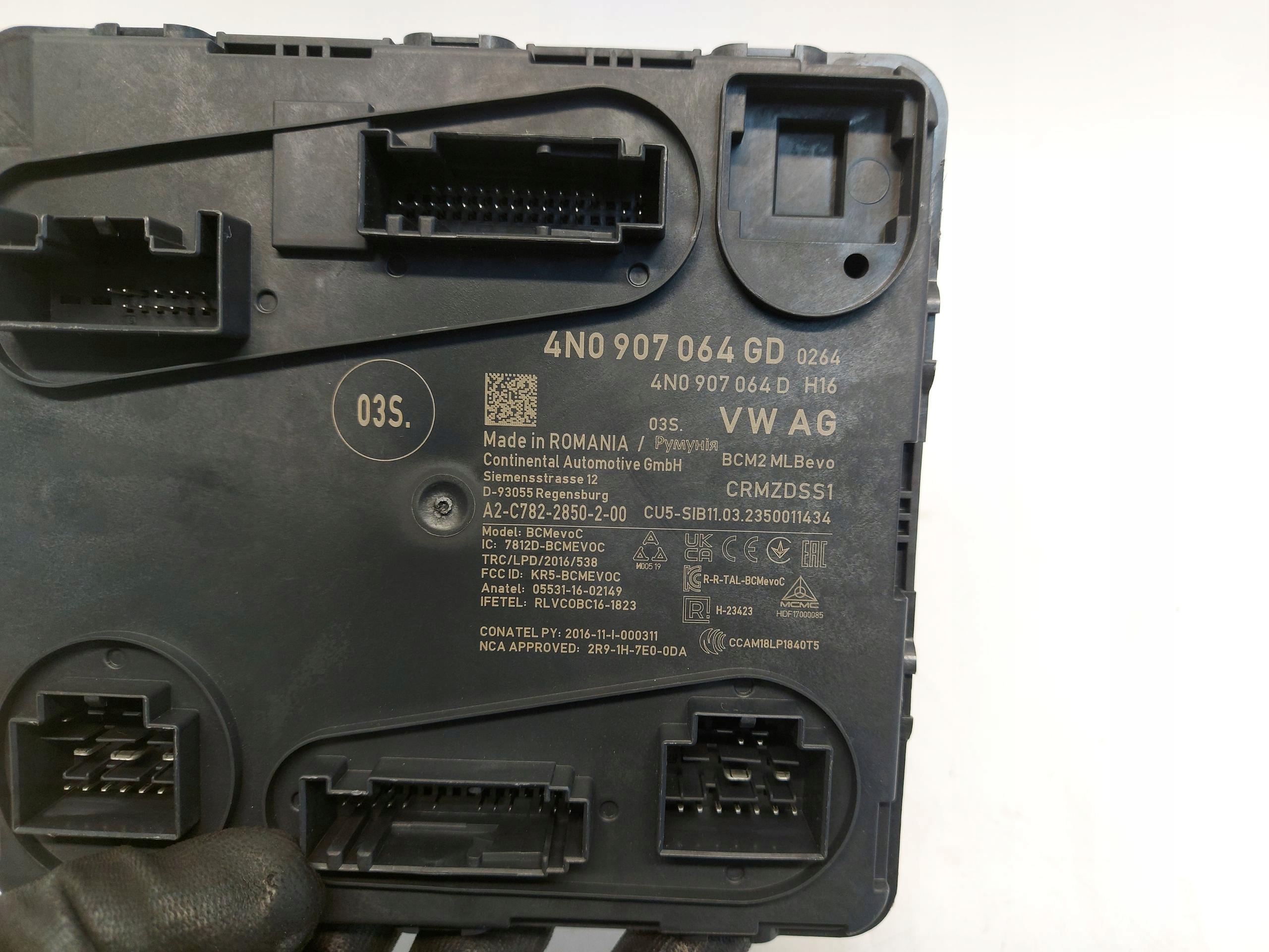 Audi A7 4K8 45 TFSI module control unit KOMFORTU 4N0907064GD