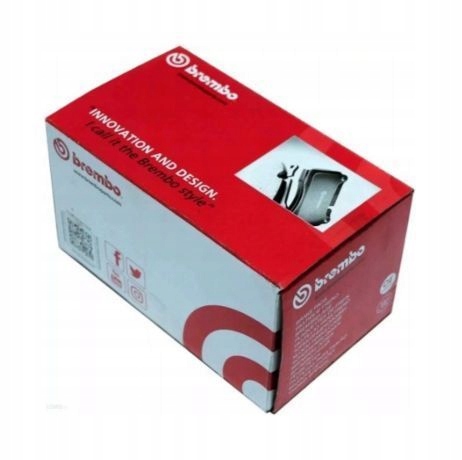 KLOCKI TYŁ C-MAX FOCUS MK2 MK3 VOLVO S40 II V40 VECTRA C MAZDA 3 5 LAGUNA 3 Producent części Brembo