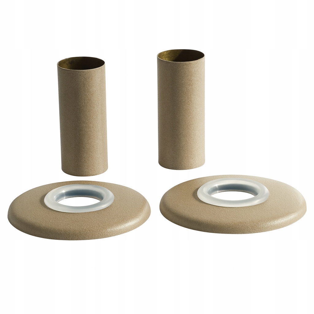 Maskovací Sada 2 Samostatných Rozet Pouzdra Béžová