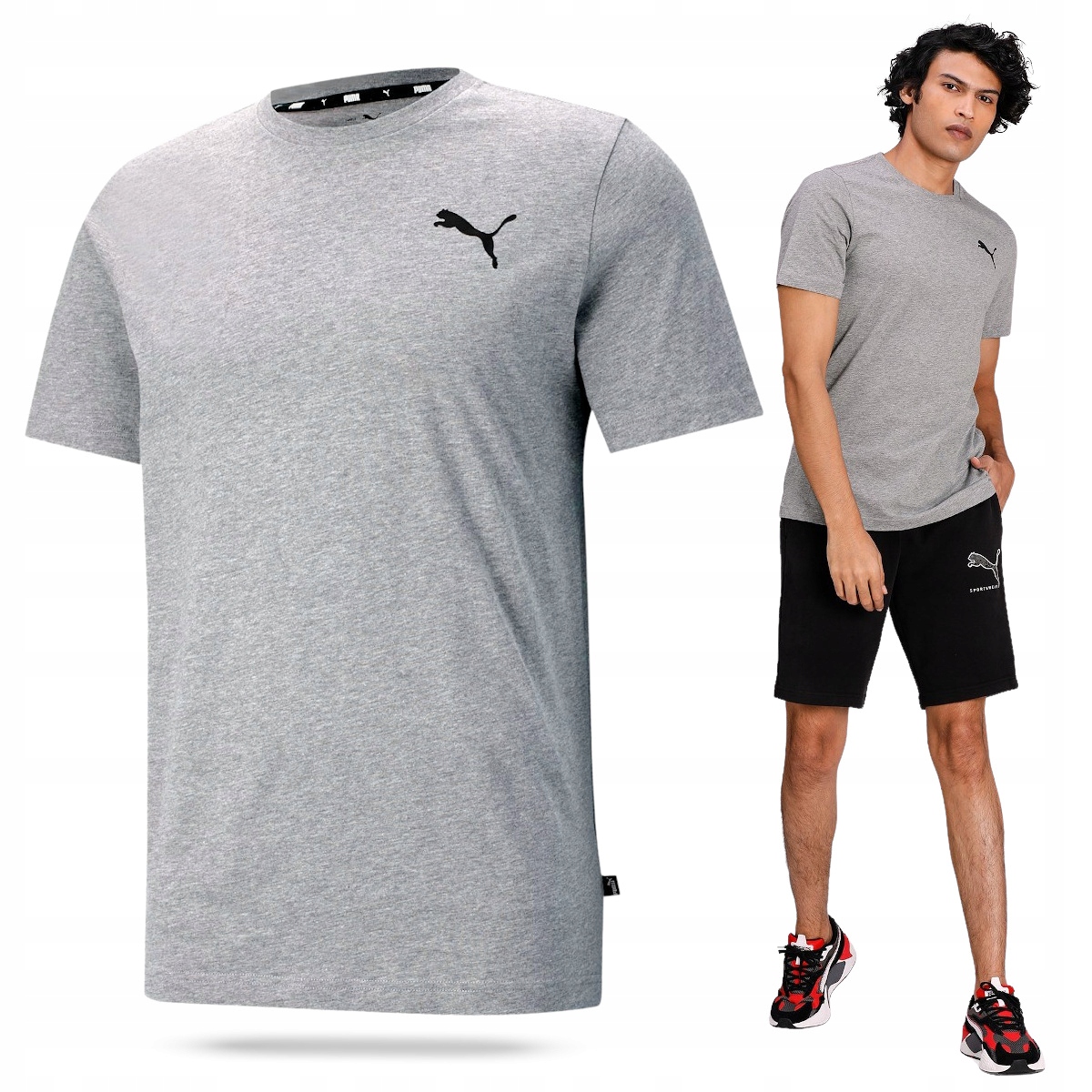 

Koszulka Męska Puma Bawełniana T-Shirt 3XL