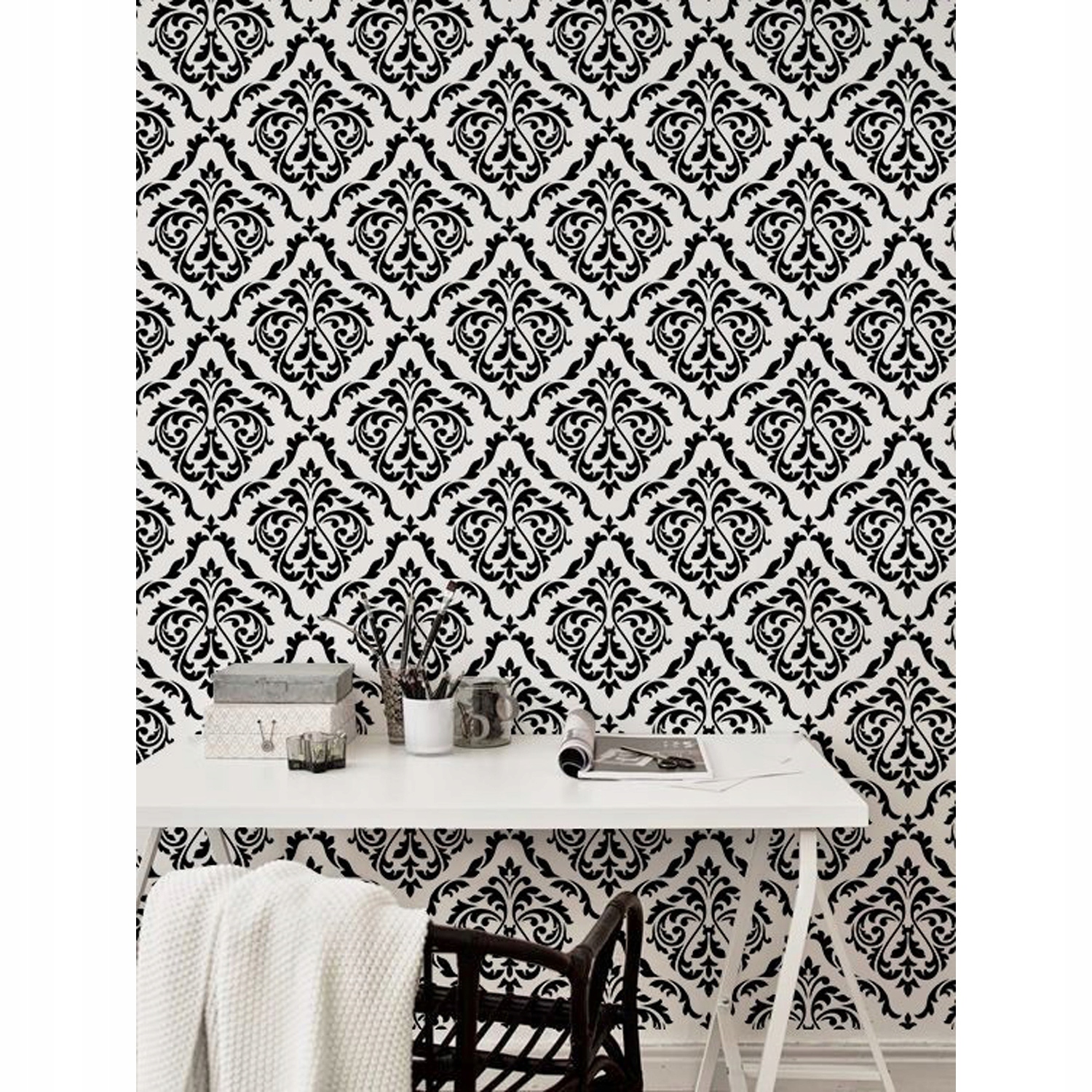 

Fototapeta na flizelinie Adamaszkowy wzór 208x146