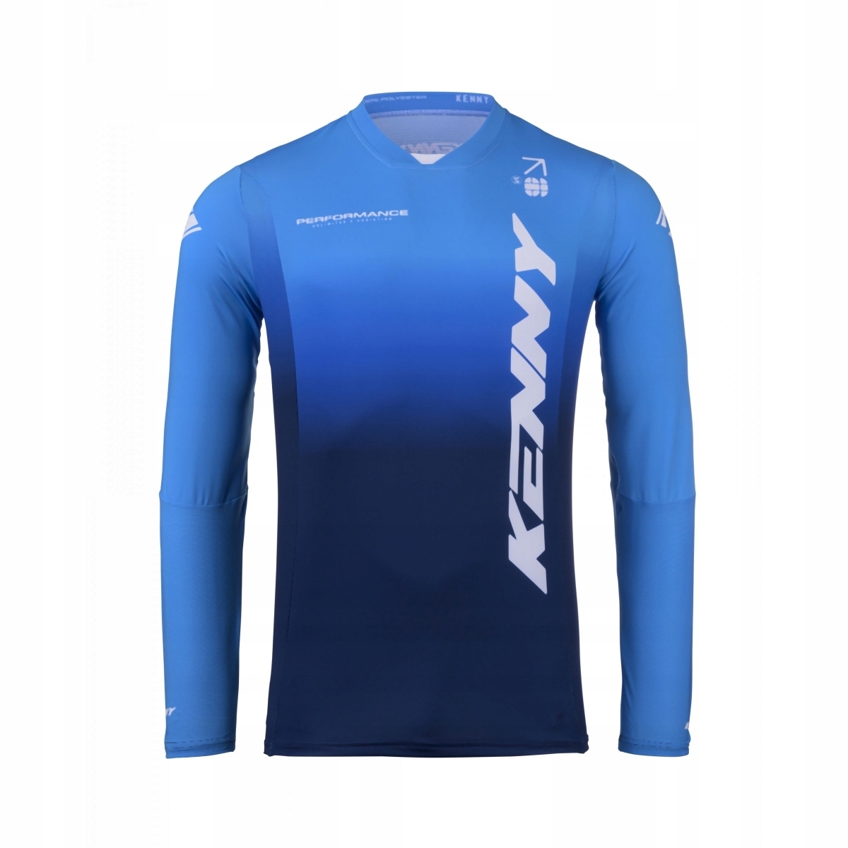 Kenny Racing 2025 Tričko Cross/enduro Model Performance Gradient Blue Kol