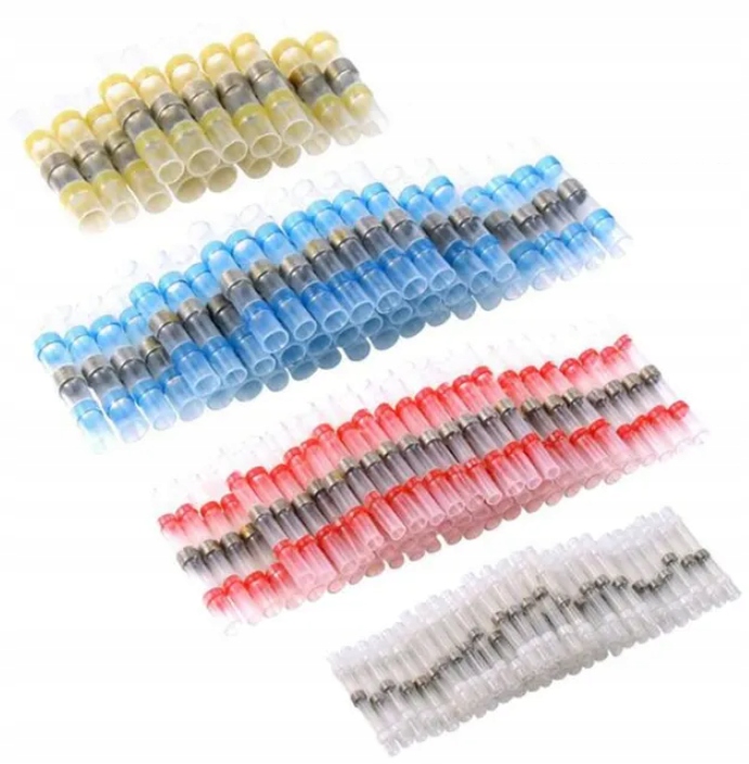 ZŁĄCZKI RURKI TERMOKURCZLIWE Z CYNĄ 50 SZTUK 1,5-2,5 KOSZULKI SZYBKOZŁĄCZKI EAN (GTIN) 5907621731762