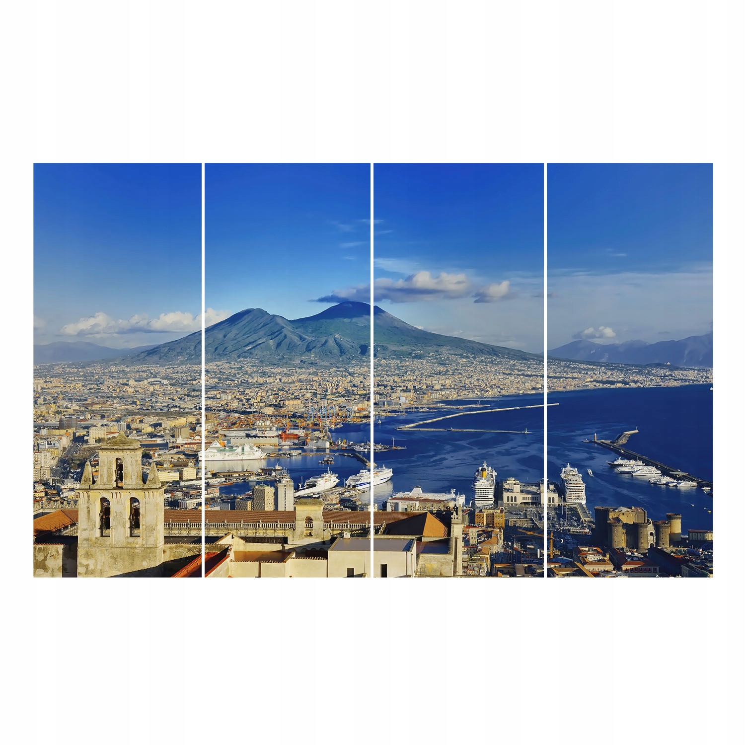 Fototapeta na vliese do izby domu 3D Prímorská panoráma 416x254 cm