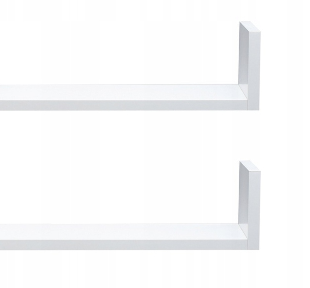 PÓŁKA WISZĄCA 90cm z boczkami komplet 2 sztuki