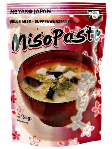 5x Pasta Shiro Miso světlá 150 g Miyako Japan