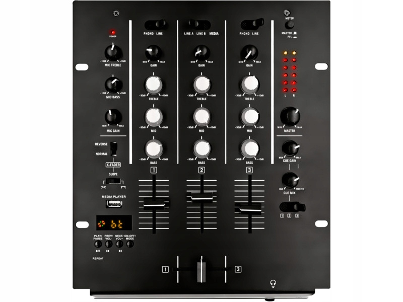 Mikser DJ audio MusicMate MM-DJ200 MixMaster