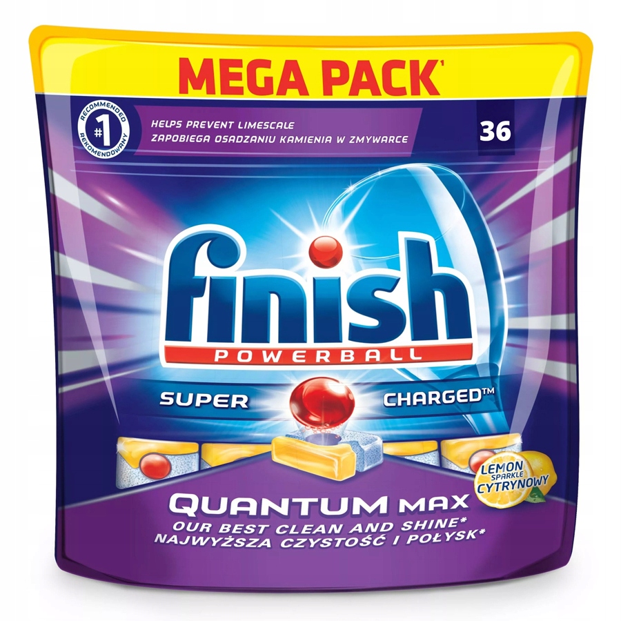 

Finish Quantum Tabletki Do Zmywarki Lemon 36SZT