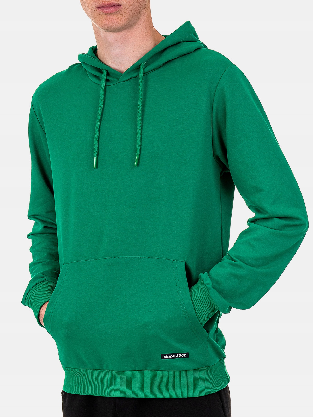 BLUZA MĘSKA DRESOWA SPORTOWA KAPTUR WYGODNA 2XL