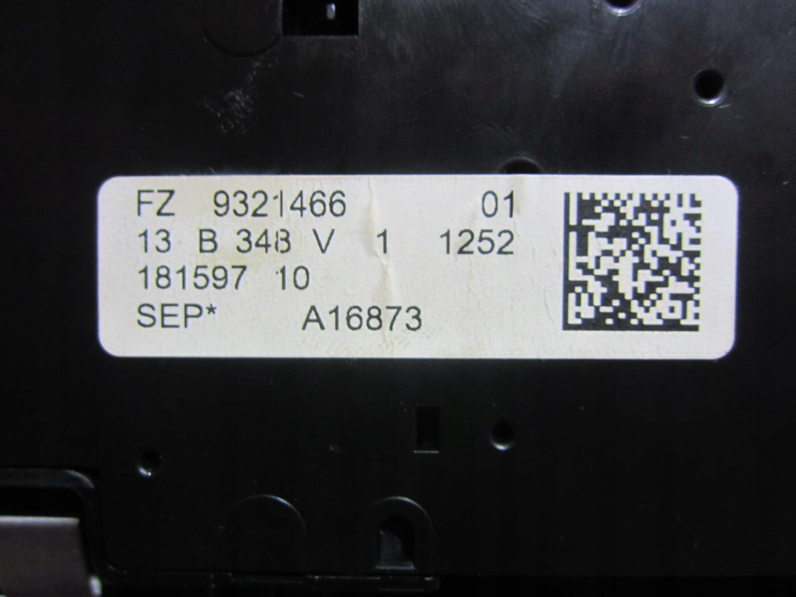 BMW F30 328XI control panel DACHEM 6999738