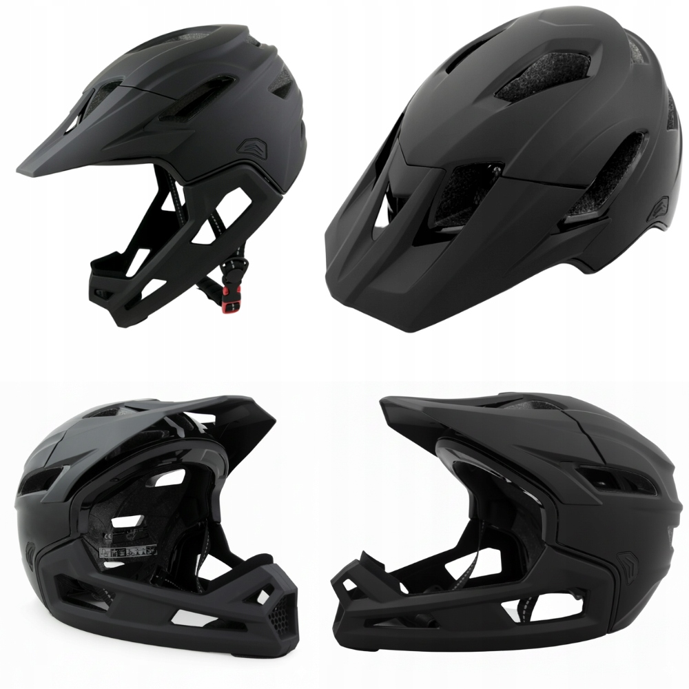 Kask rowerowy 58-62cm Full Face ochronny Reactor L hulajnoga rower monocykl