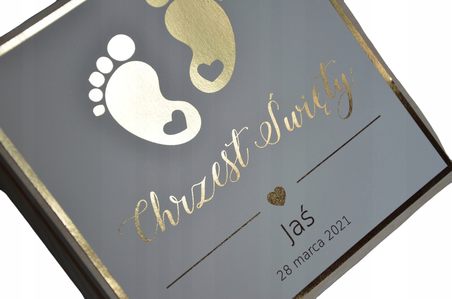 Podziękowanie dla chrzestnych/skrzyneczka zdjęcie3