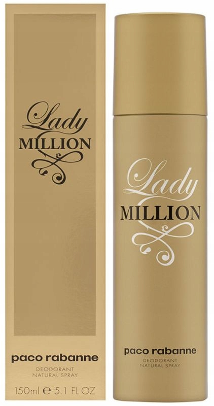 Paco Rabanne Lady Million Deodorant 150 Ml Sprej