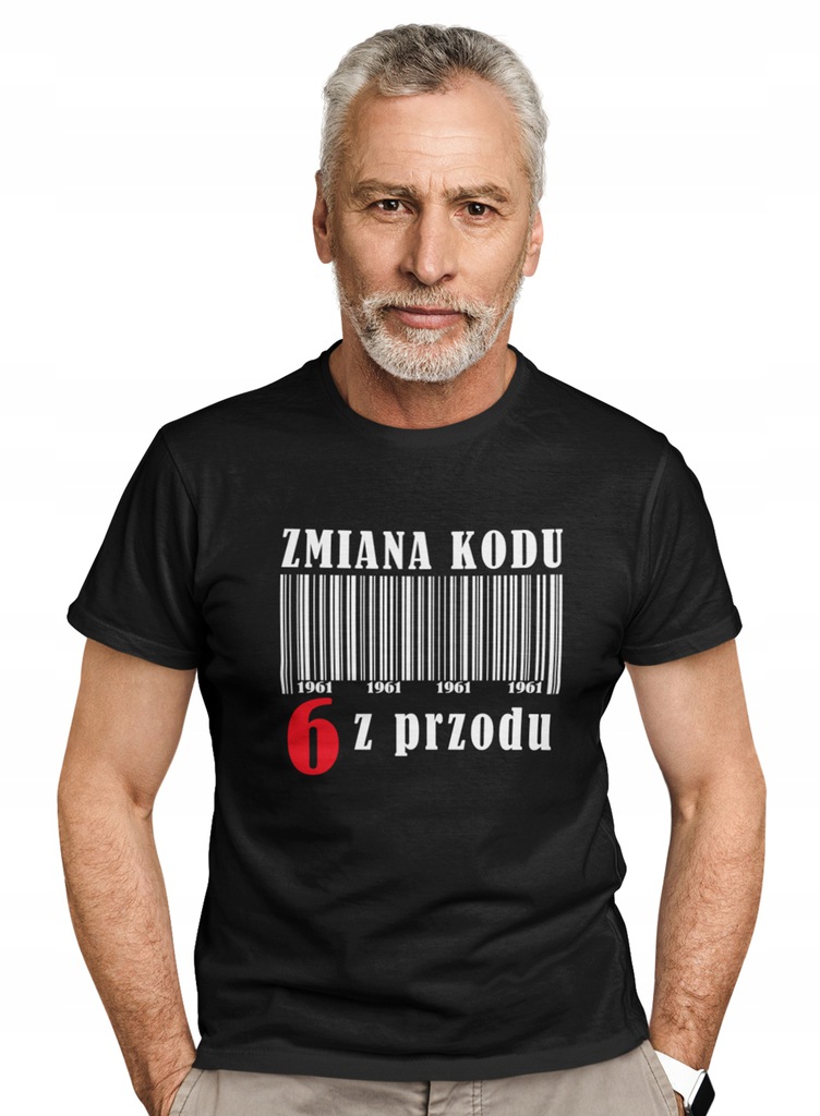 KOSZULKA T-SHIRT PREZENT 60 URODZINY ROZM