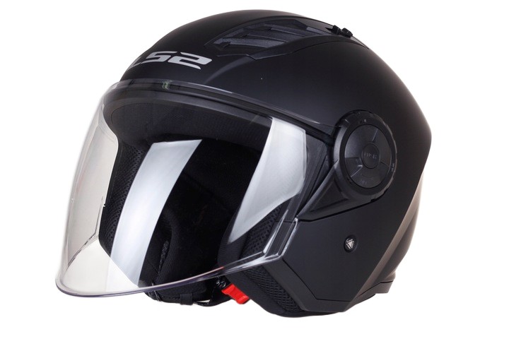 Kask Motocyklowy LS2 OF616 Airflow II Otwarty Czarny Matowy Rozmiar L