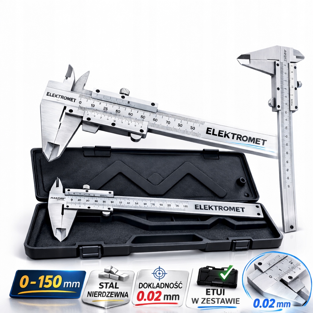 Аналоговый штангенциркуль 150 мм