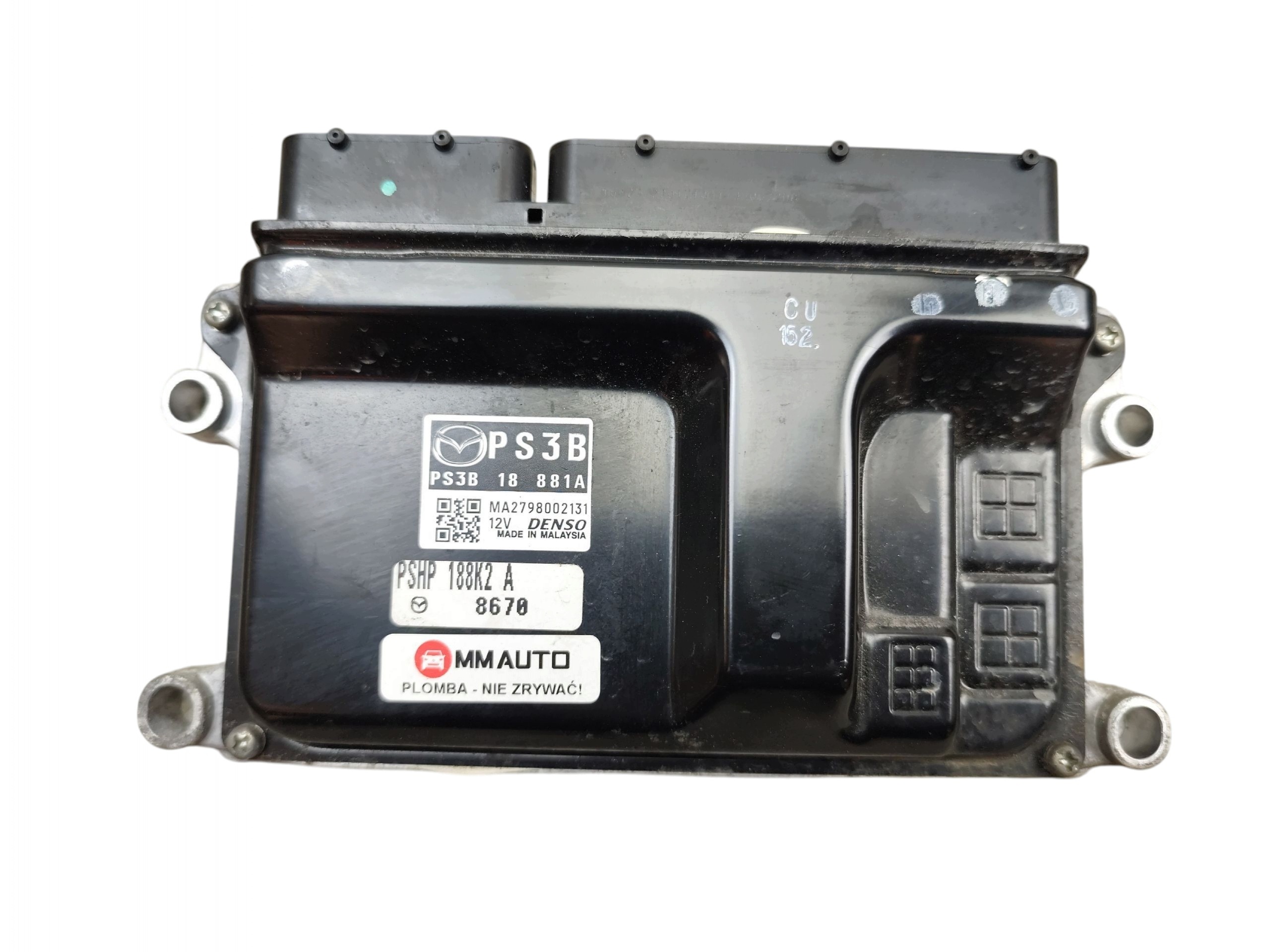 computer control unit of the engine MAZDA CX-3 14-18 2.0 SKYACTIV-G 120KM PS3B18881A