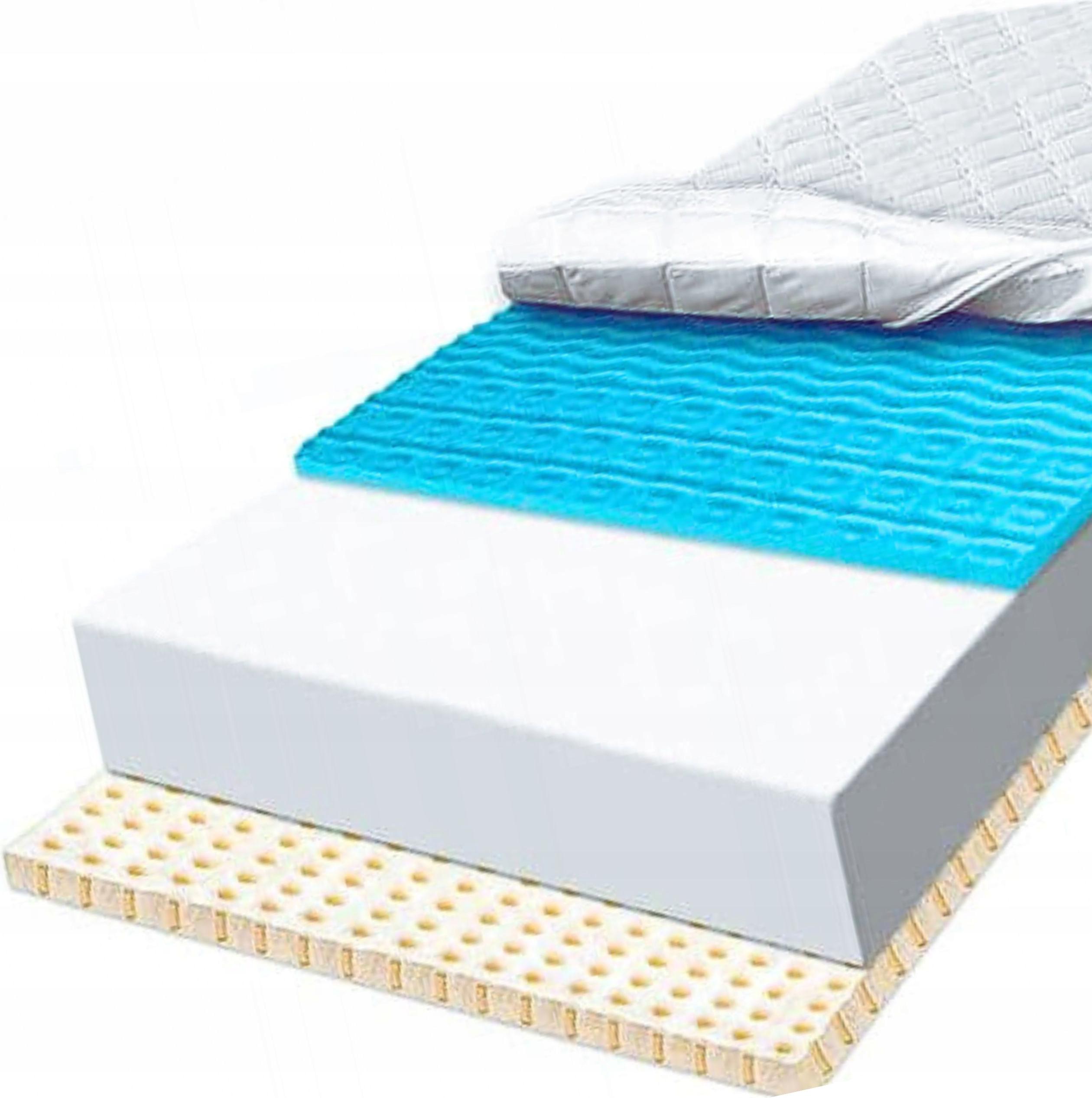 Penový matrac 140x200 masážna pena 7 zónový latex priedušný 12