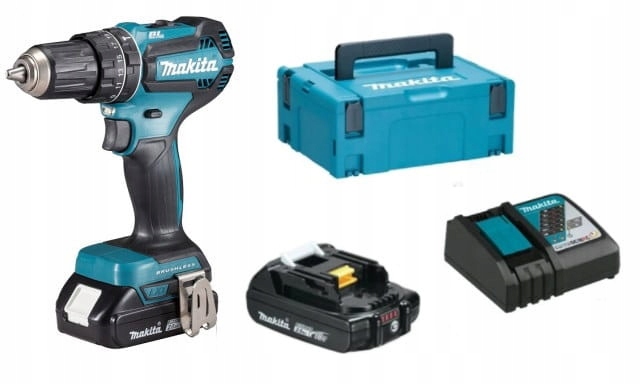 Makita DHP485RAJ Aku Vrtačka Příklep 2x2Ah