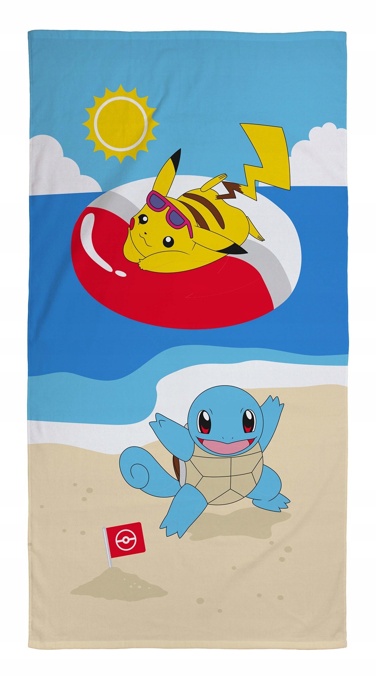 

Ręcznik Kąpielowy Plażowy 70 X 140 Pokemon Pikachu