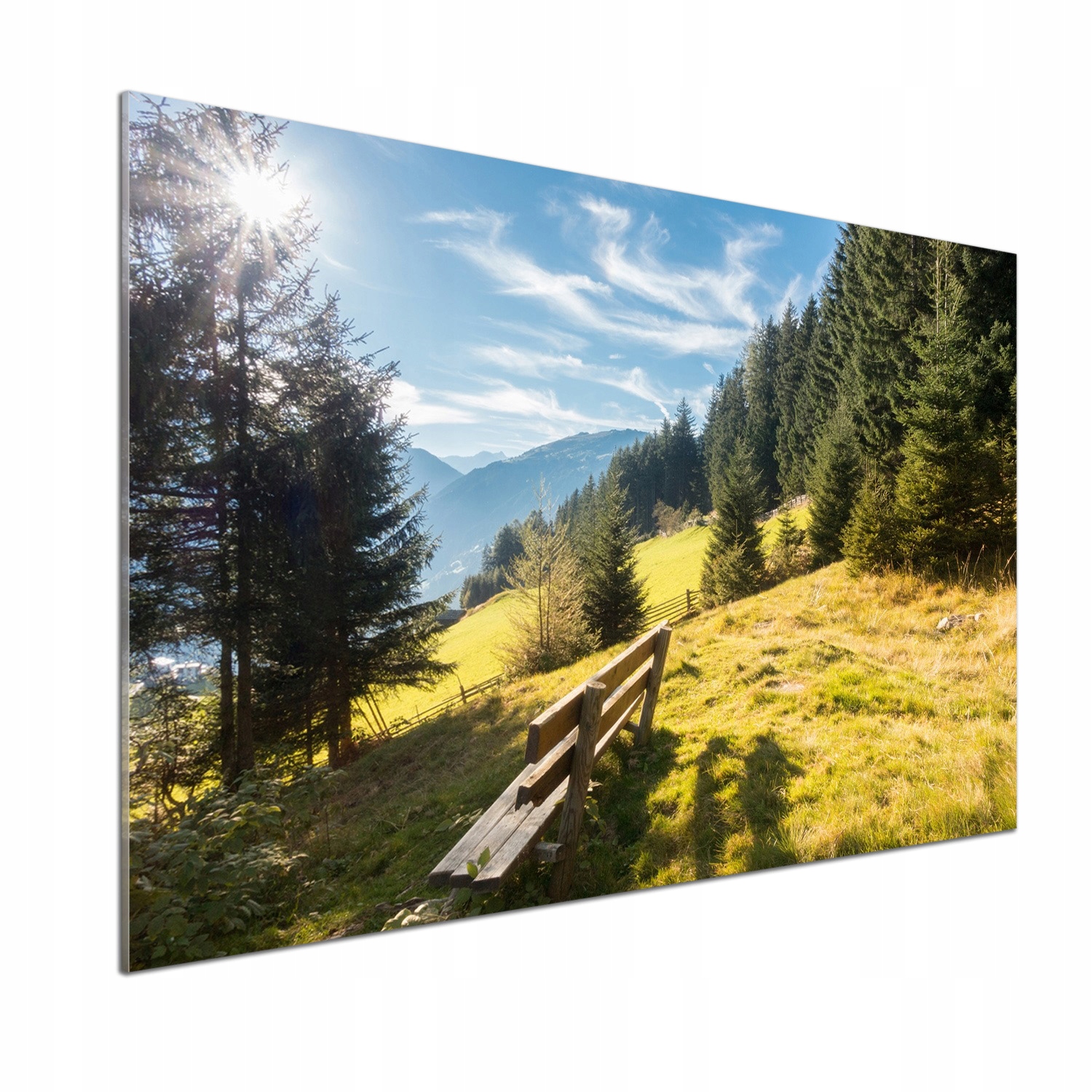 Panel do kuchyne Jeseň v horách 100 x 70 cm Lepidlo