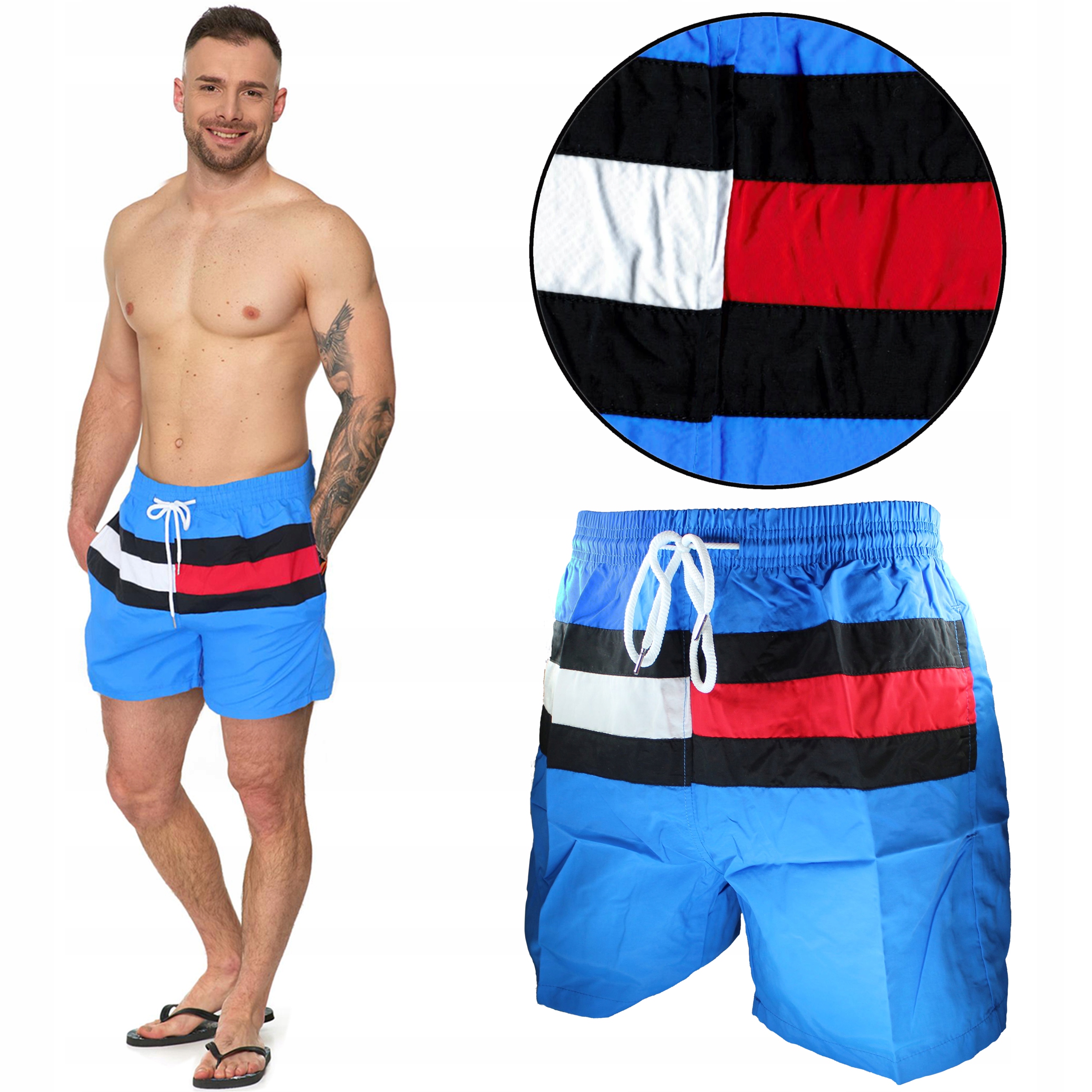 

Szorty kąpielowe plażowe Moraj 006 Blue 2XL