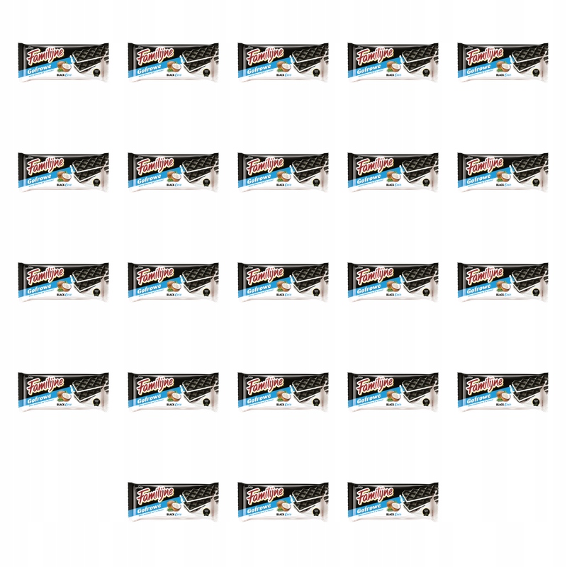 Wafle Familijne Gofrowe Black Coco 140g X23