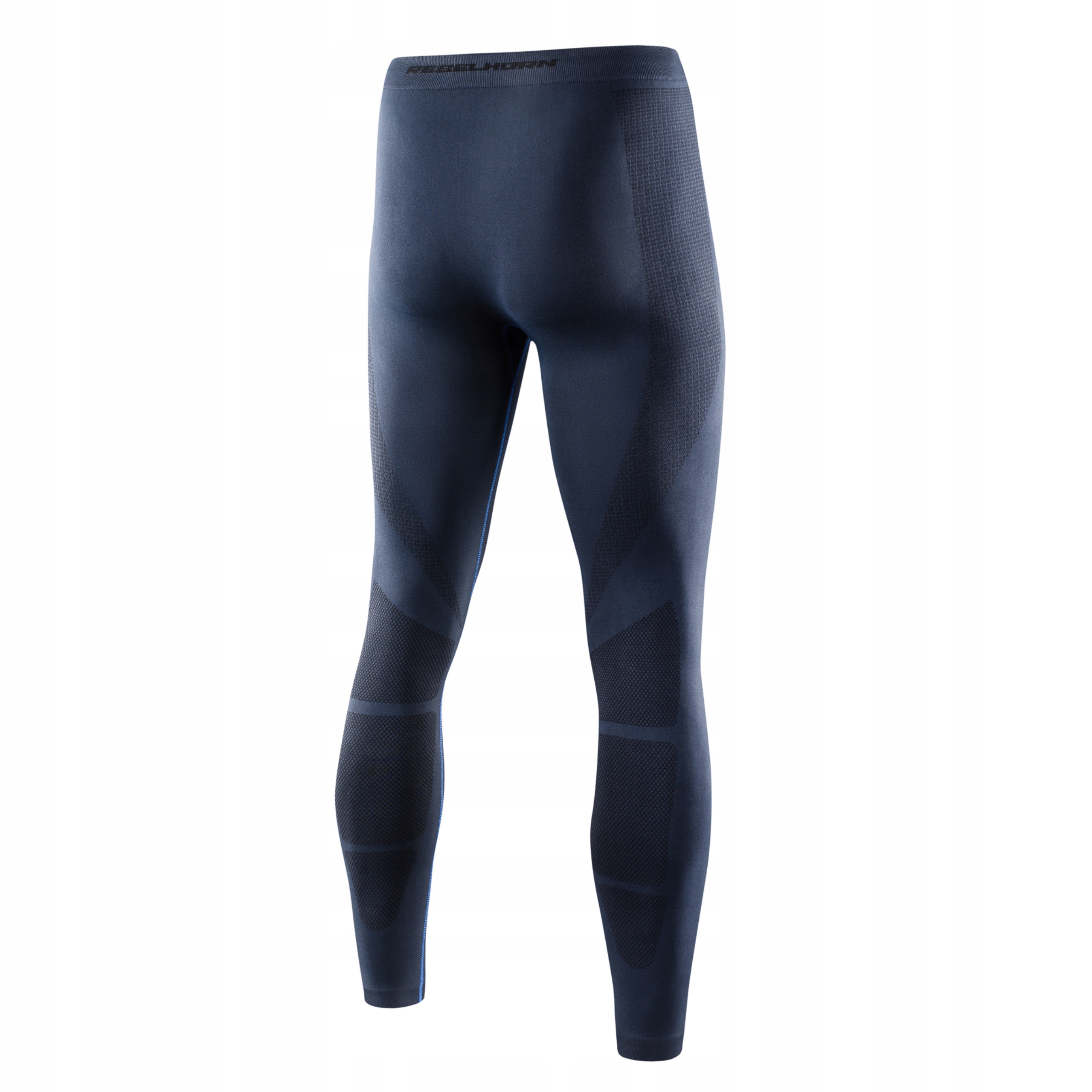 Spodnie termoaktywne motocyklowe Rebelhorn Freeze Black/Grey L Kolor czarny niebieski