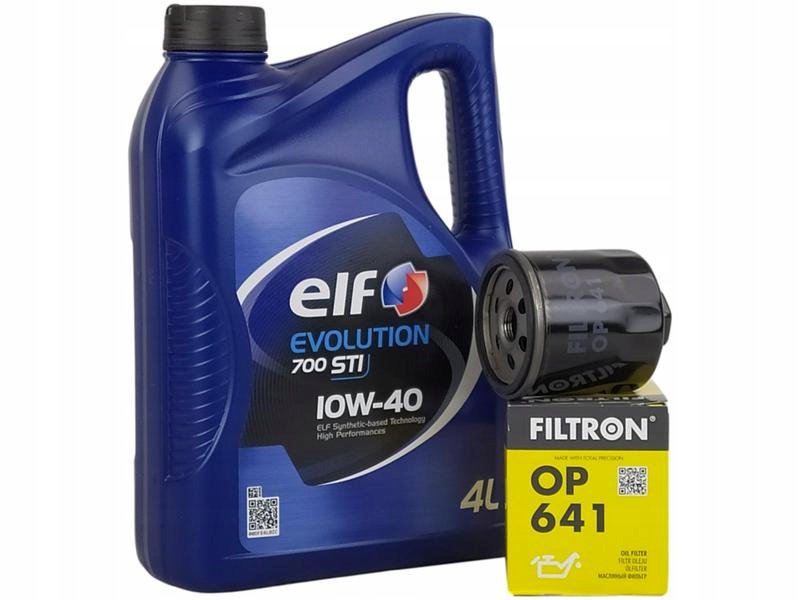 

Elf Evolution 700 Sti 10W40 4L+FILTR Oleju OP641