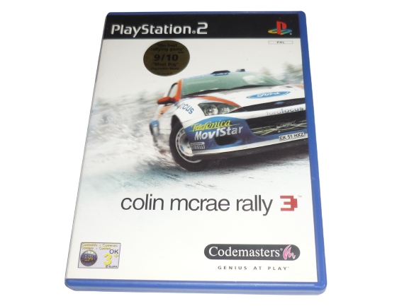 Gra PS2 COLIN MCRAE RALLY 3 PLAYSTATION 2 Sony PlayStation 2 (PS2)