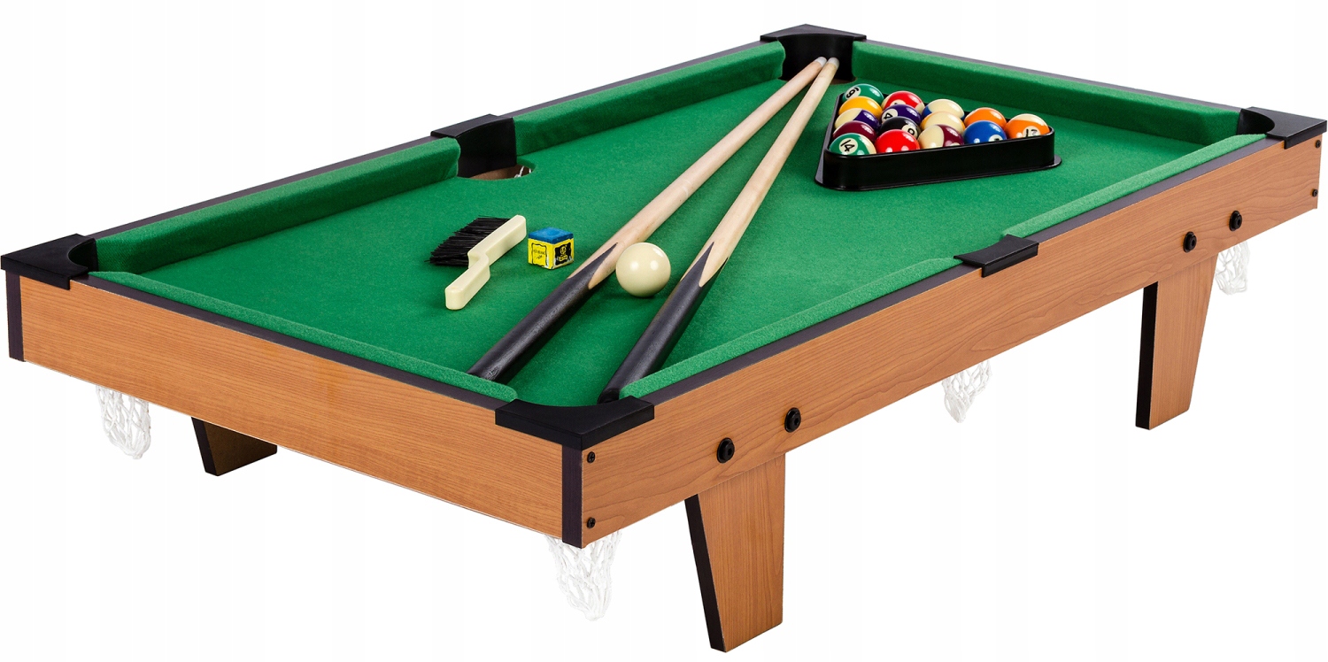 MINI STÓŁ BILARDOWY POOL BILARD + AKCESORIA