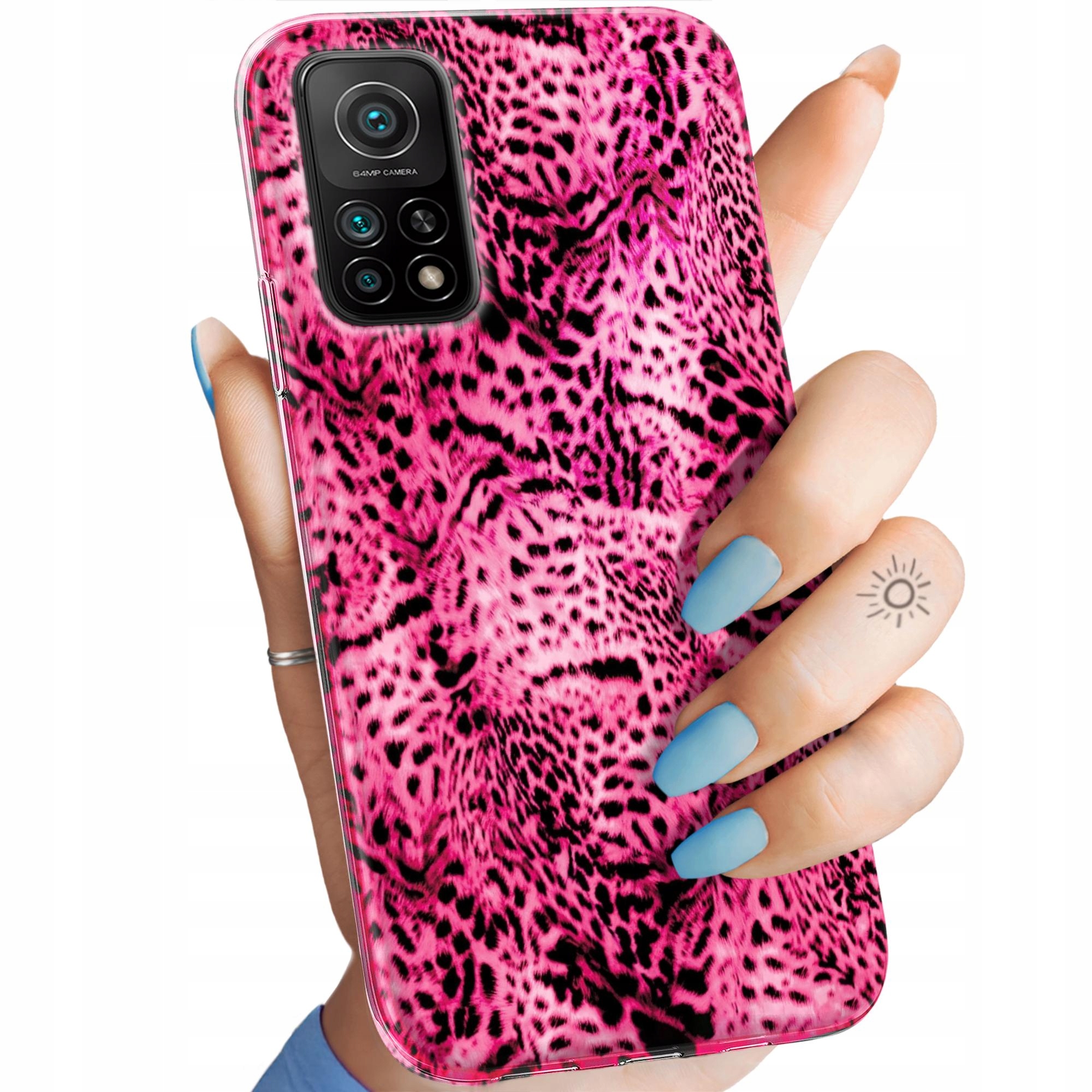 Etui Do Xiaomi MI 10T Pro 5G Futerko Futro Panterka Obudowa Pokrowiec