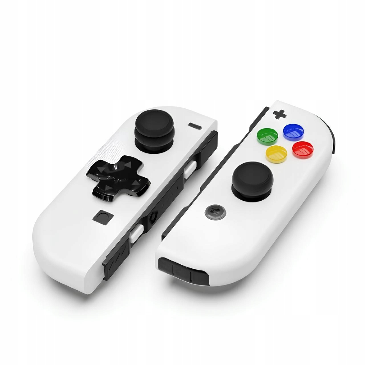 ZESTAW SKULLCO 6x NAKŁADKI GUMKI GRIPY do NINTENDO SWITCH OLED LITE CZARNY
