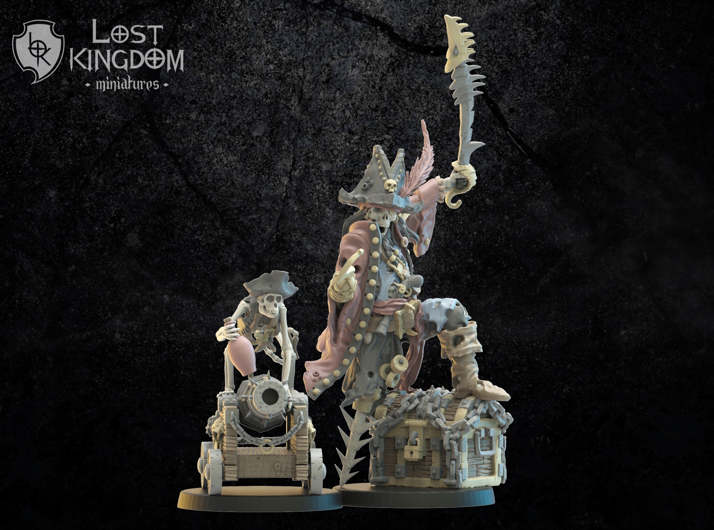 Capitan Saw Leg & Mr. Boom - Vampire Coast
