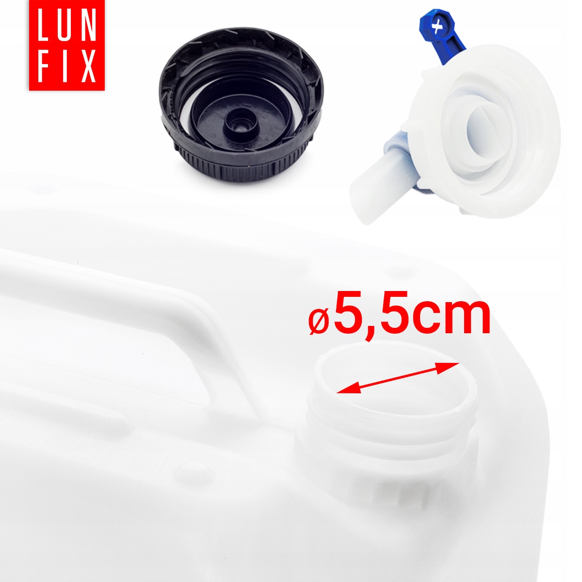 Kanister 25l zbiornik na wodę pojemnik baniak HDPE z kranem kranikiem Kod producenta KB25LK2